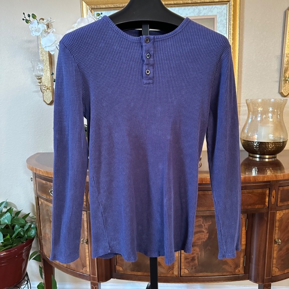 Five Points Industry Cube Knit Henley - Picture 2 of 5